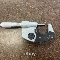 Mitutoyo 293-344 Digimatic Micrometer, 0-1/0-25mm Range. 00005/0.001mm L41