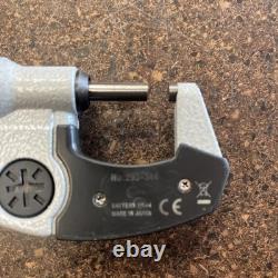 Mitutoyo 293-344 Digimatic Micrometer, 0-1/0-25mm Range. 00005/0.001mm L41
