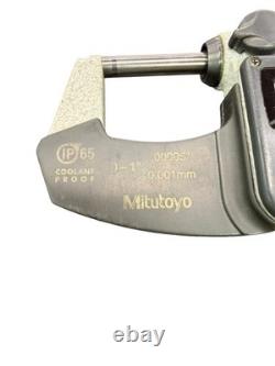 Mitutoyo 293-344 Digital Micrometer, Inch/Metric 0-1.00005- (AZP032014)