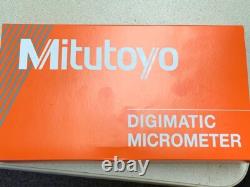 Mitutoyo 293-345-30 1-2 Ip65.0005 Grad Digital Micrometer