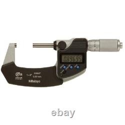 Mitutoyo 293-345 Digital Outside Micrometer Ratchet Thimble 1-2 (25.4-50.8mm) R