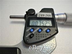 Mitutoyo 293-346-30, 2-3 Digital Micrometer, Ip65.00005