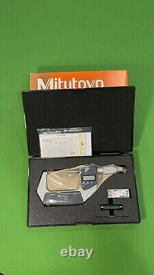 Mitutoyo 293-346-30 Digimatic Micrometer, 2-3/50-76mm Range. 00005/0.001mm