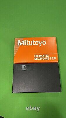 Mitutoyo 293-346-30 Digimatic Micrometer, 2-3/50-76mm Range. 00005/0.001mm