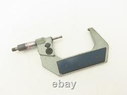 Mitutoyo 293-347-30 Digimatic Micrometer 3-4 Range. 00005 Ratchet Stop SPC Data