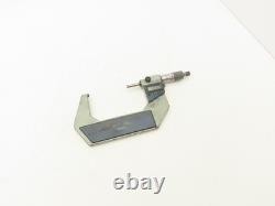 Mitutoyo 293-347-30 Digimatic Micrometer 3-4 Range. 00005 Ratchet Stop SPC Data