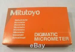 Mitutoyo 293-347 3-4 Digital Micrometer Item#360
