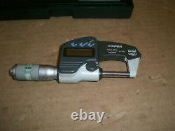 Mitutoyo 293-348 0-1.00005 Electronic Coolant Proof Micrometer