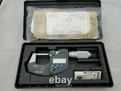 Mitutoyo 293-348-30, 0-1 Micrometer. 00005 0.001mm in Box, Ships Free