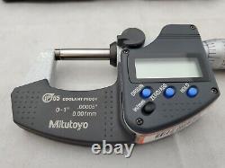 Mitutoyo 293-348-30, 0-1 Micrometer. 00005 0.001mm in Box, Ships Free