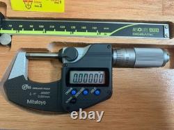 Mitutoyo 293-348-30 & 500-196-30 digital caliper & micrometer 0-6