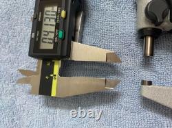 Mitutoyo 293-348-30 & 500-196-30 digital caliper & micrometer 0-6