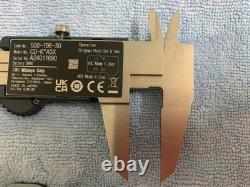 Mitutoyo 293-348-30 & 500-196-30 digital caliper & micrometer 0-6