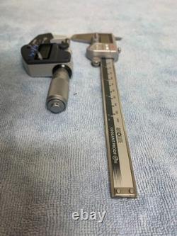 Mitutoyo 293-348-30 & 500-672 Digital Micrometer & Caliper Set