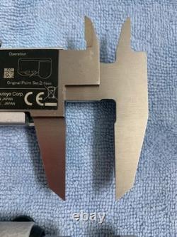Mitutoyo 293-348-30 & 500-672 Digital Micrometer & Caliper Set