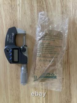 Mitutoyo 293-348-30 Cal 0-1 Inch Digimatic Micrometer with Case Japan NEW