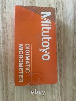 Mitutoyo 293-348-30 Cal 0-1 Inch Digimatic Micrometer with Case Japan NEW