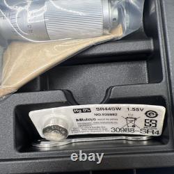 Mitutoyo 293-348-30 Digimatic Micrometer, IP65, 0-1Standard NEW