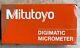 Mitutoyo 293-348-30 Digimatic Micrometer, IP65, 0-1Standard New Free Shipping