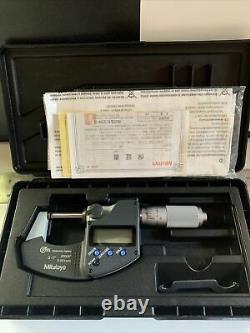 Mitutoyo 293-348-30 Digimatic Micrometer, IP65, 0-1