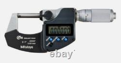 Mitutoyo 293-348-30 Digimatic Micrometer, IP65, 0-1 Standard Brand New SEALED