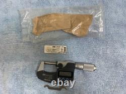 Mitutoyo 293-348-30 Digital Micrometer 0-1