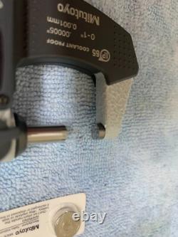 Mitutoyo 293-348-30 Digital Micrometer 0-1