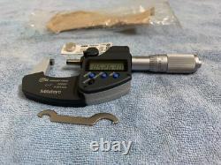 Mitutoyo 293-348-30 Digital Micrometer 0-1