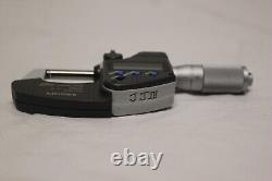 Mitutoyo 293-348-30 Digital Micrometer 0-1 IP65 Coolant Proof. 00005 F5
