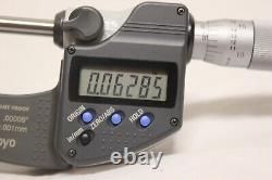 Mitutoyo 293-348-30 Digital Micrometer 0-1 IP65 Coolant Proof. 00005 F5