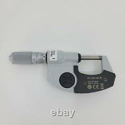 Mitutoyo 293-348-30 Digital Micrometer, Inch/Metric, 0-1
