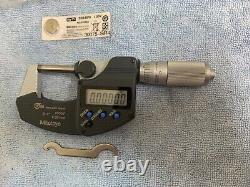 Mitutoyo 293-348-30 IP65 0-1 Digimatic Micrometer