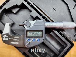 Mitutoyo 293-348-30 IP65 0-1 Digimatic Micrometer, Made in Japan