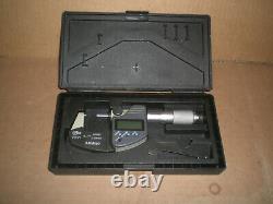 Mitutoyo 293-348 Digimatic 1 coolant proof outside Micrometer
