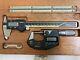 Mitutoyo 293-348 Digital 0- 1 Micrometer and 500-196-20 Digital 6 Caliper Set