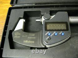Mitutoyo 293-348 Digital Micrometer 0- 1