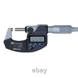 Mitutoyo 293-349-30CERT Digimatic Micrometer 0-1/0-25mm Range. 0001/0.001