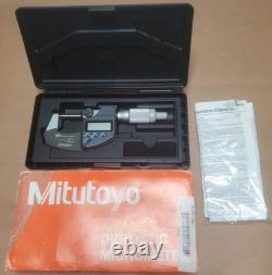 Mitutoyo 293-349 Digimatic Micrometer In Original Box and Case