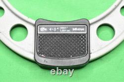 Mitutoyo 293-350-10 Digimatic IP65 4-5 Outside Micrometer No Case