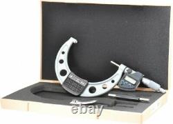 Mitutoyo 293-350-30 Digimatic Electronic Outside Micrometer 4 -5 Range, IP65