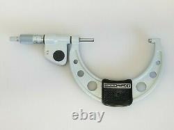 Mitutoyo 293-350-30 Digimatic Micrometer, 4-5/101-127mm Range. 0001/0.001mm