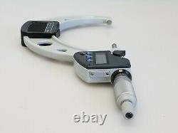 Mitutoyo 293-350-30 Digimatic Micrometer, 4-5/101-127mm Range. 0001/0.001mm