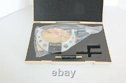 Mitutoyo 293-350-30 Digimatic Micrometer, 4-5/167-144mm Range. 0001/0.001mm