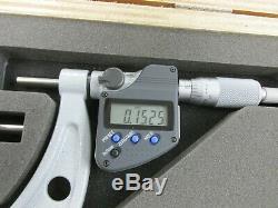 Mitutoyo 293-352-30 Micrometer 6-7/ 150-175mm IP65 Ratchet Stop SPC