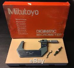 Mitutoyo 293-372 Digimatic Outside Micrometer Digital 3-4 Water Proof