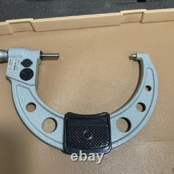 Mitutoyo 293-551 Digital Micrometer 100-125mm 0.001mm Made in Japan With Case