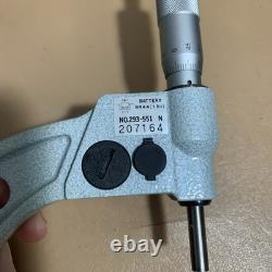 Mitutoyo 293-551 Digital Micrometer 100-125mm 0.001mm Made in Japan With Case