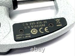 Mitutoyo 293-676-20 QuickMike Digital Absolute Micrometer 0 1.2 MDQ-1.2MX