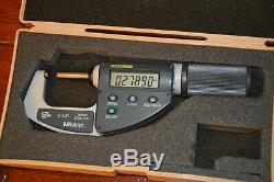 Mitutoyo 293-676 Quickmike Absolute Digital Micrometer 0-1.2/30mm. 00005/. 001