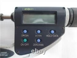 Mitutoyo 293 677N Digital Micrometer Precision Measuring Tool